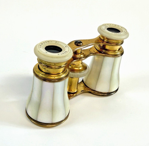 Antico binocolo ottone - antico,