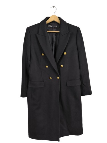 Zara cappotto lana - lana, donna