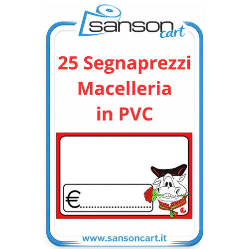 Segnaprezzi pvc - in,
