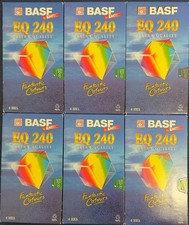 BASF VHS EQ-240 lotto 6 VIDEOCCASSETTE