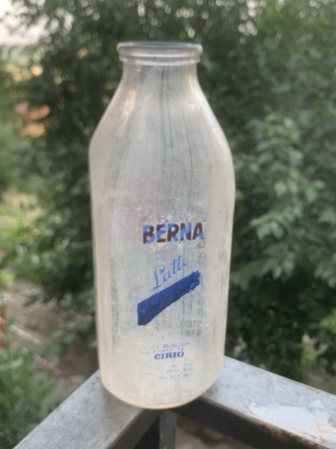 Bottiglia vetro latte berna - in,