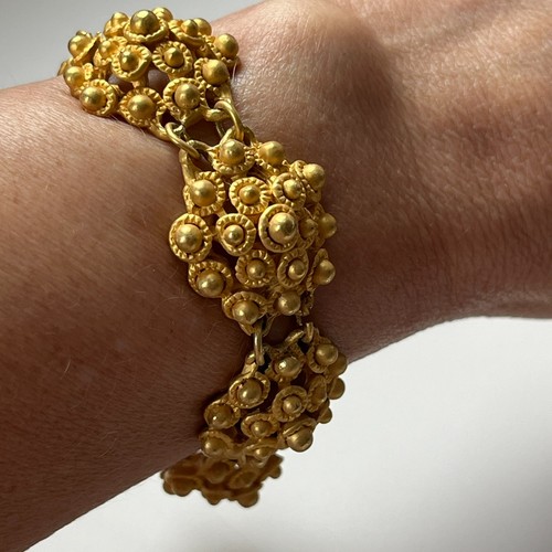 Bracciale vintage tono oro - vintage,