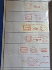 500 Affrancature Meccaniche Rosse (EMA)tematiche Varie