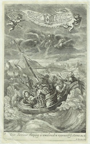Gesù dorme nella - tempesta,