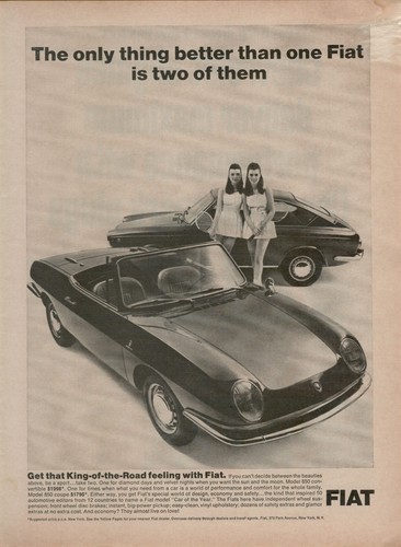 Fiat 850 cabrio 1967 coupè - fiat,