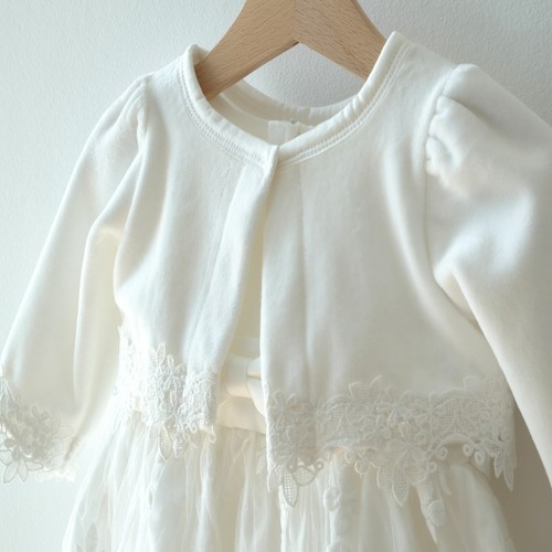 Giacca battesimo bolero in - da,