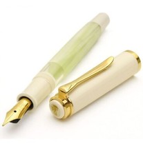 [Pennino M] Penna stilografica classica Pelikan M200 verde pastello oro 24 edizione limitata Giappone
