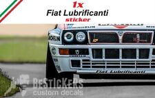 1 adesivo Lancia Fiat Lubrificanti Delta HF integrale evo 16v MARTINI RACING