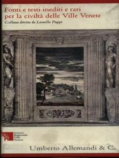 FONTI E TESTI INEDITI E RARI PER LA CIVILTA' DELLE VILLE VENETE 5VV