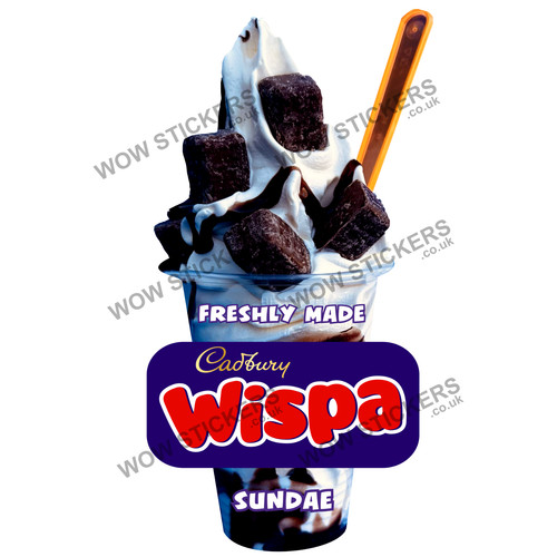 Adesivo furgone gelato - , wispa