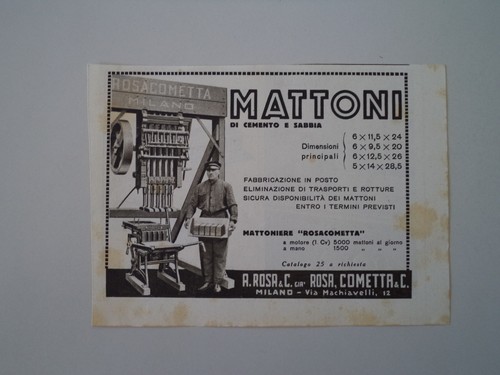 Advertising pubblicità 1941 - advertising,