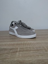 Diadora B. Scarpe da ginnastica in camoscio grigio originali taglia UK 6