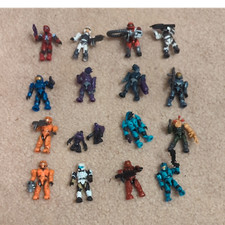 Lotto figurine mega bloks halo - mega,