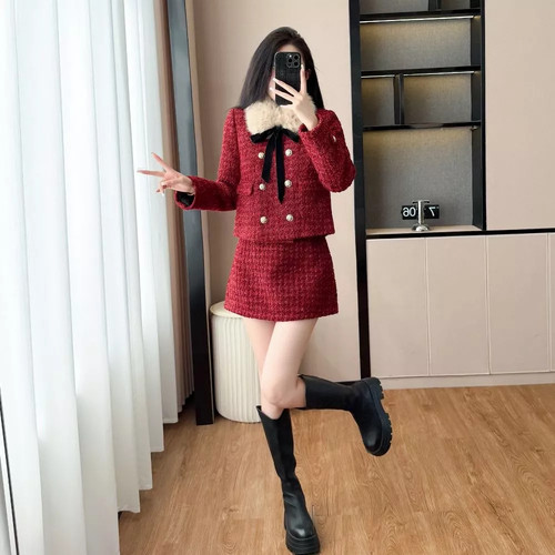 Completo donna rosso - donna, elegante
