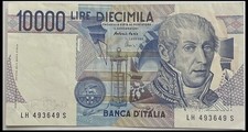 10000 Lire Alessandro Volta (