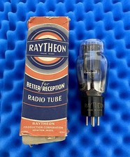 Tubo Aspirazione ONE Raytheon 6A3 / Micromhos & mA Testato / Molto Pulito NUOVO Doppia D's