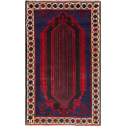 Tappeto vintage balochi - tappeto,