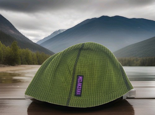 Cappello verde melanzana - cappello,