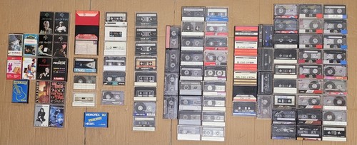 Cassette audio vintage diverse - vintage,