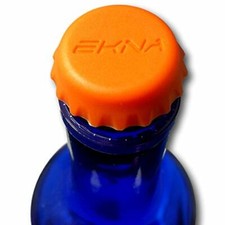 EKNA, Tappi a corona riutilizzabili in silicone in colori assortiti per protezio