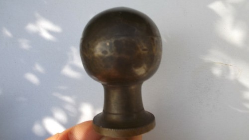 Antico pomolo ottone x - ottone, porta