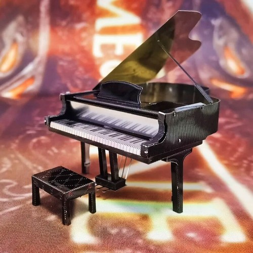 Puzzle pianoforte coda - 3d,