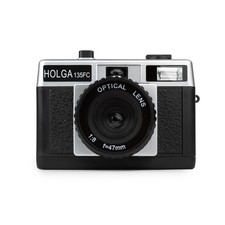 HOLGA 135FC nero argento con