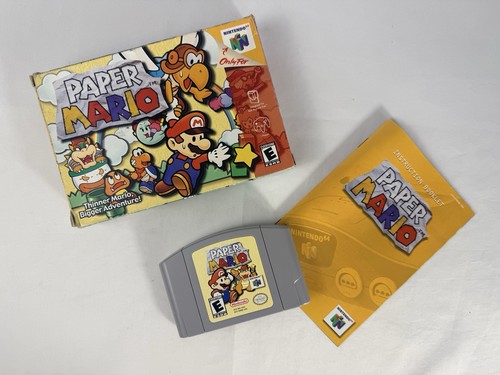 Paper mario n64 cib - |, |