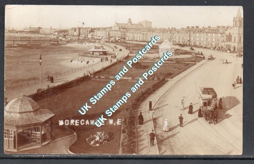 Morecambe west end horse tram - west,