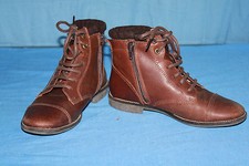 Bottines Fourrées ZARA Cuir