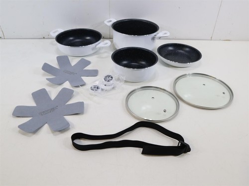 Gimex white line set - white, di