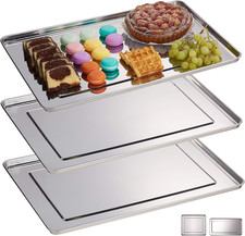 Vassoio in Acciaio Inox, Set 3