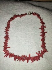 Collana In Corallo A Frange