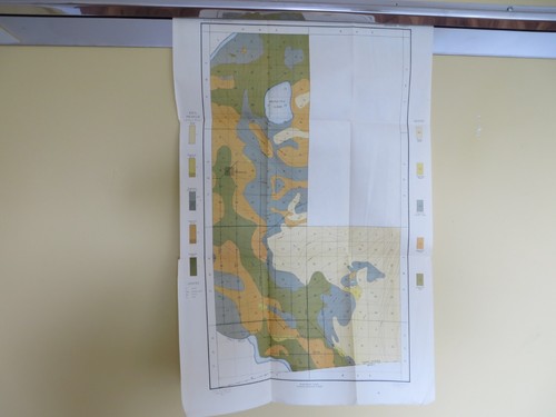 1901 antica mappa imperiale - mappa,