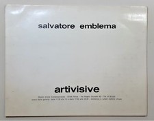 Salvatore Emblema Arti visive
