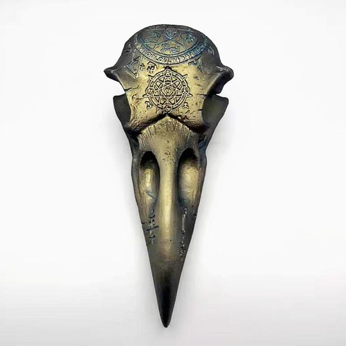 Grande corvo teschio - corvo,