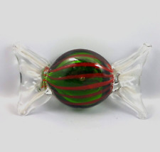 FERMACARTE  CARAMELLA VINTAGE  VETRO, MURRINA MURANO   CM L 10