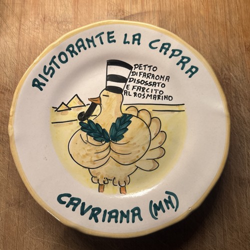 Piatto buon ricordo - piatto, la