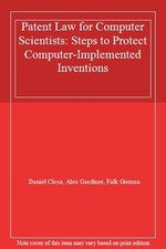 			Patent Law for Computer