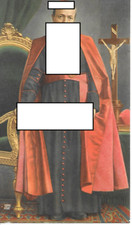 1928 - ANDREA CARLO CARDINAL FERRARI DI MILANO - RICORDINO A COLORI 14CM