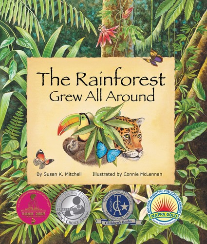 The rainforest grew all around - all,