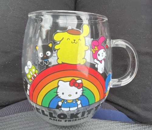 Tazza vetro sanrio hello - sanrio,
