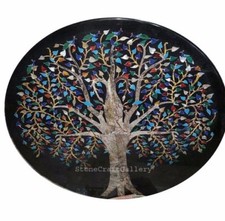 Piano In Marmo Nero 36" Con