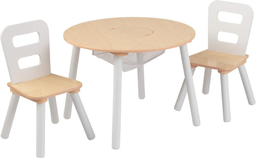 Set tavolo rotondo - set, bianco