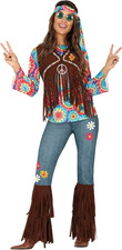 | Costume Hippie Donna -