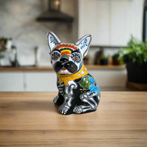 Statua bulldog francese - statua,