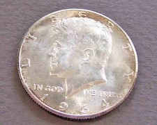 1964 kennedy half dollar #23