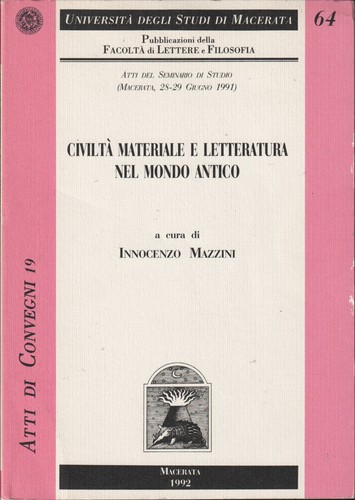 Civiltà materiale - , e