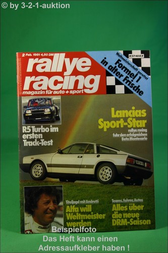 Rally racing lancia beta - 2/81,