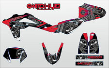 KIT ADESIVI GRAFICHE FAST PURPLE per moto SM SM-R 450 510 2009 2010 2011 2012 